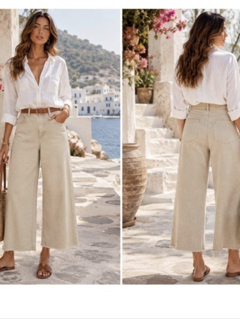 OAT | High-Waist Wide Leg Pants